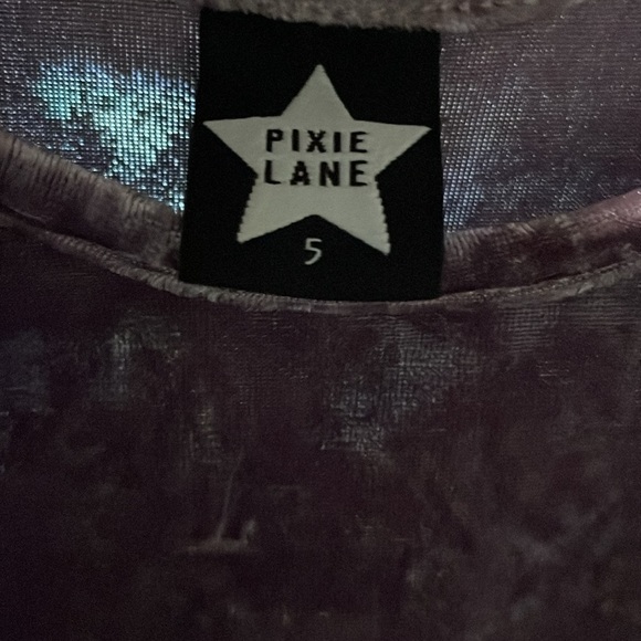 Pixie lane purple velvet dress size 5 - Picture 7 of 7